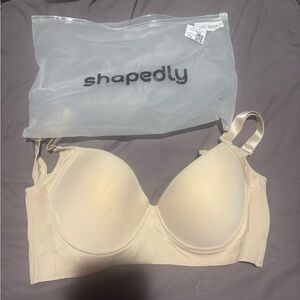 Shapely Cream Wire Bra